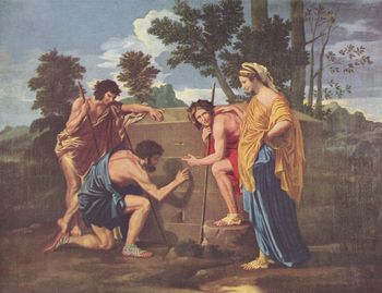 Les Bergers d’Arcadie It is said that Poussin never painted a subject taken from later than the 12th century.